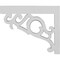 Ekena Millwork 8 3/4"W x 7 1/8"H x 3/4"D Victorian Stair Brackets, Left SB09X07VI-L - alternate 1